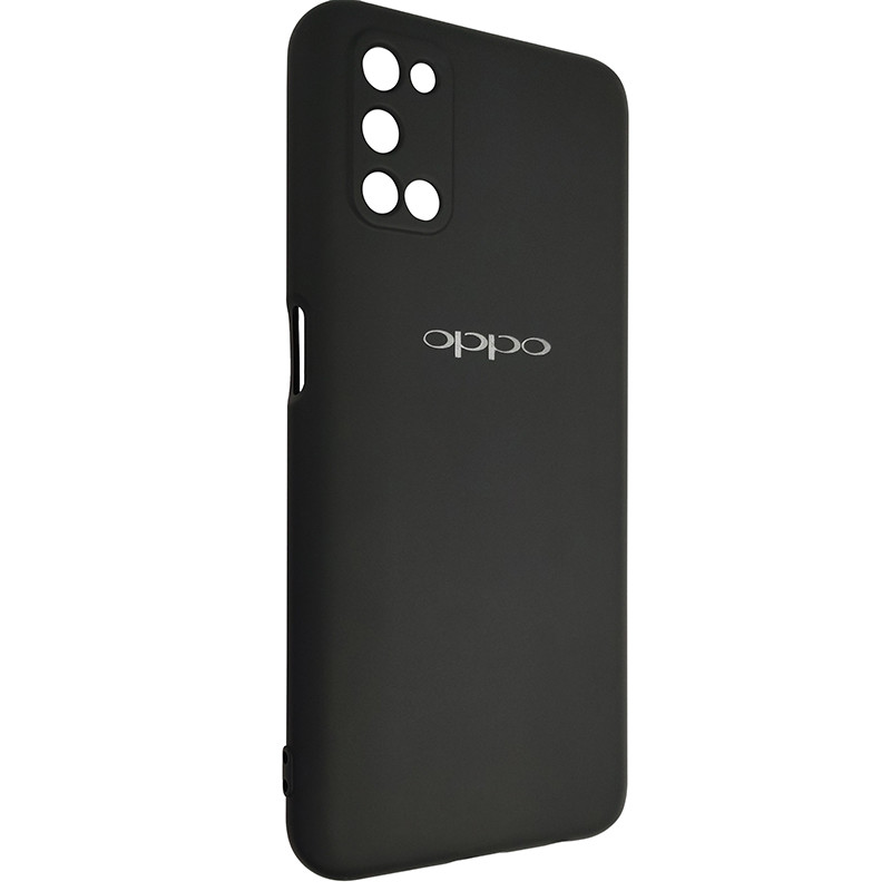 Чохол Silicone Case for Oppo A52\A72 Black - 2