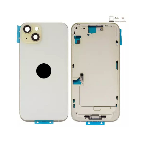 Корпус для iPhone 15 Plus, Original PRC, EU Version, Yellow - 1