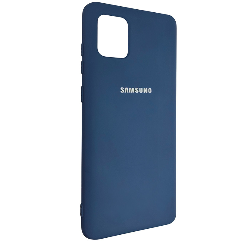 Чохол Silicone Case for Samsung Note 10 Lite Cobalt Blue (40) - 2