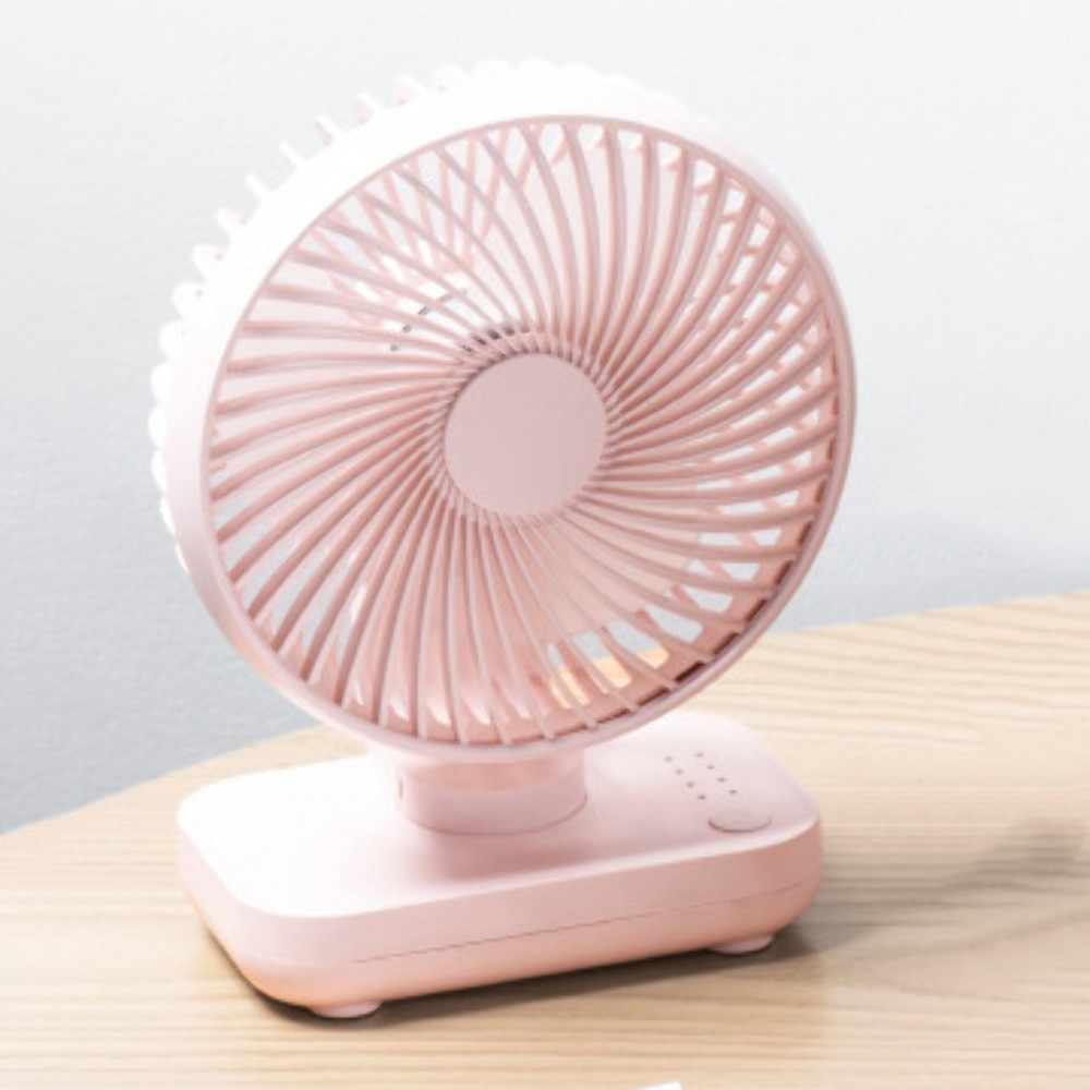 Настільний безпровідний вентилятор GXQC D606, Pink - 7
