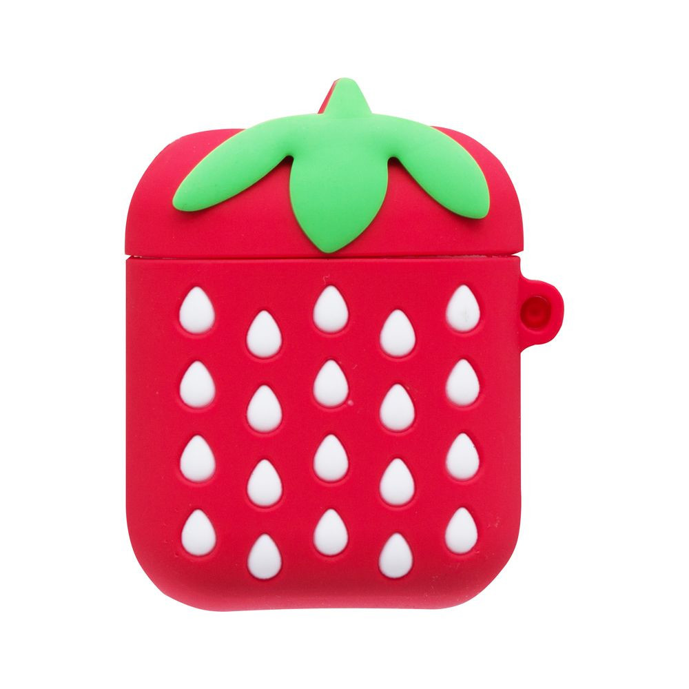 Silicone Case for AirPods Strawberry - 1