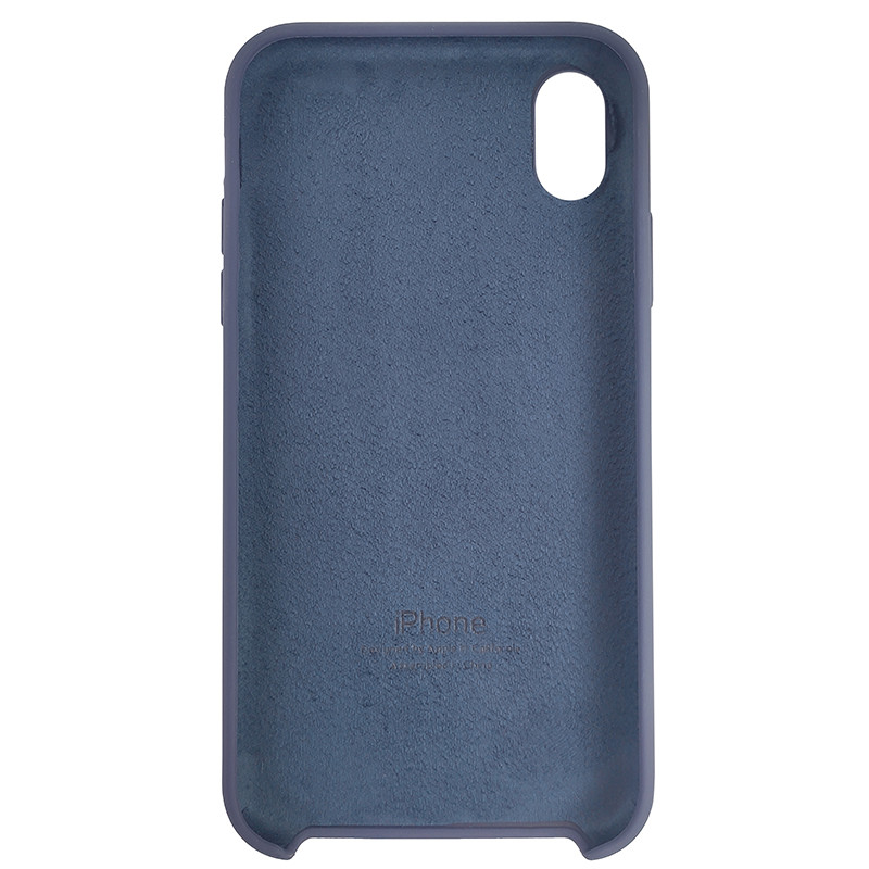 Чохол Copy Silicone Case iPhone XR Midnight Blue (8) - 3
