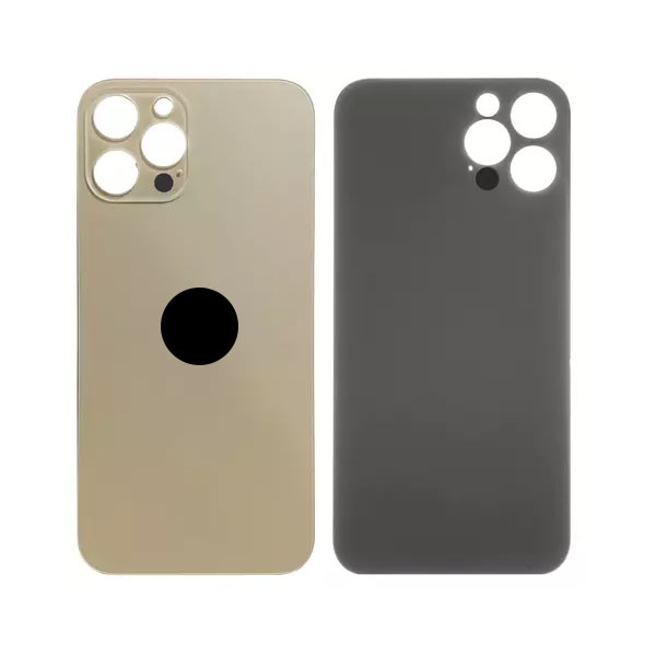 Задня кришка для iPhone 12 Pro, Big Hole, Gold - 1