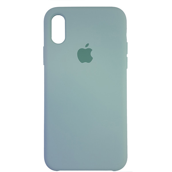 Чехол Copy Silicone Case iPhone X/XS Mist Green (17) - 3
