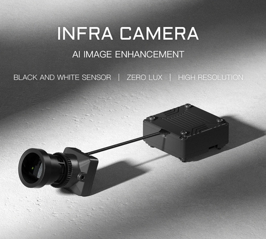 Камера для FPV-дрона Caddx Infra IRC-210SL, 1500 TVL, 4:3/16:9 - 3