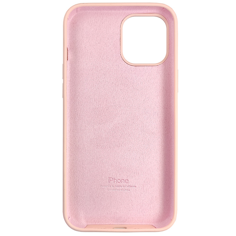 Чохол Copy Silicone Case iPhone 12 Pro Max Peach (59) - 5
