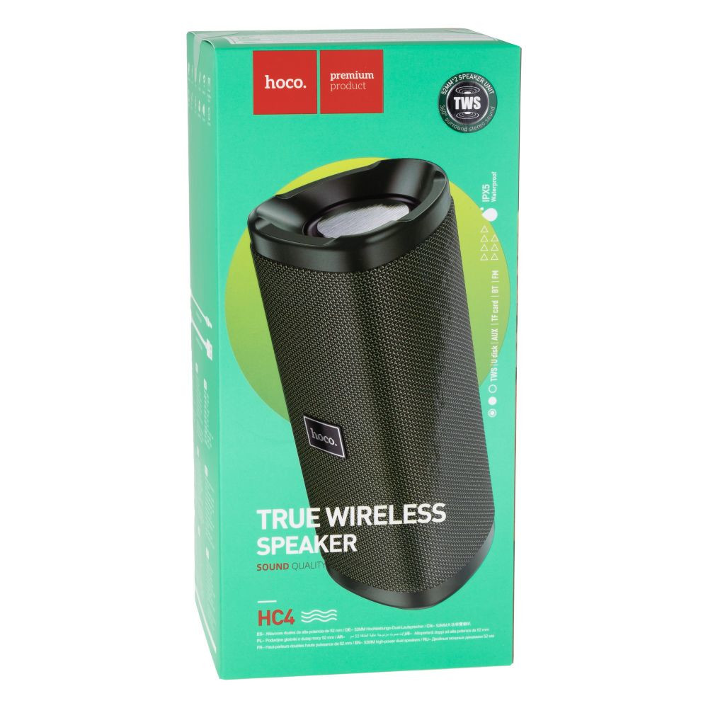 Портативна колонка Hoco HC4 Red - 2