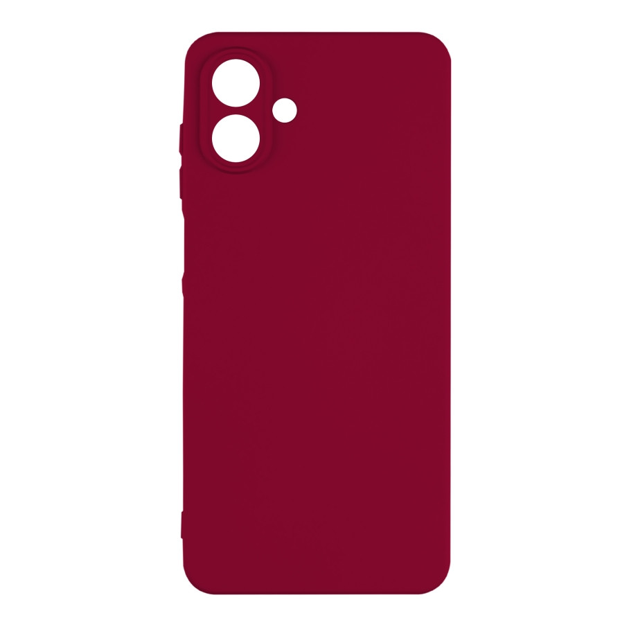 Чохол Silicone Cover для Samsung A075 Galaxy A07, Maroon - 1