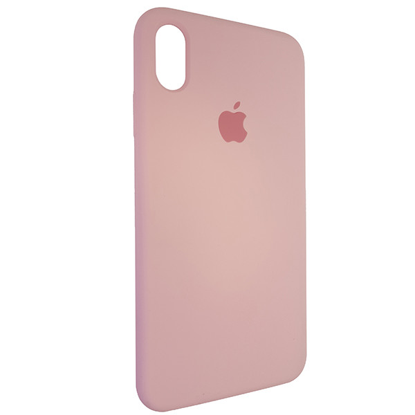 Чохол Copy Silicone Case iPhone XS Max Light Pink (6) - 1