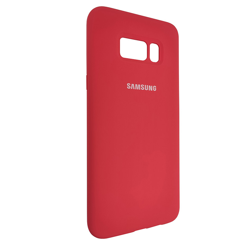 Чохол Silicone Case for Samsung S8 Plus Red (14) - 2
