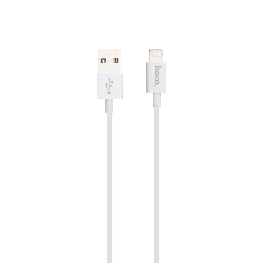 Мережевий зарядний пристрій Hoco C62A, Cable Lightning, 5V, 2.1A White - 6