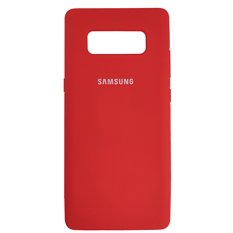 Чохол Silicone Case for Samsung Note 8 Red (14) - 1