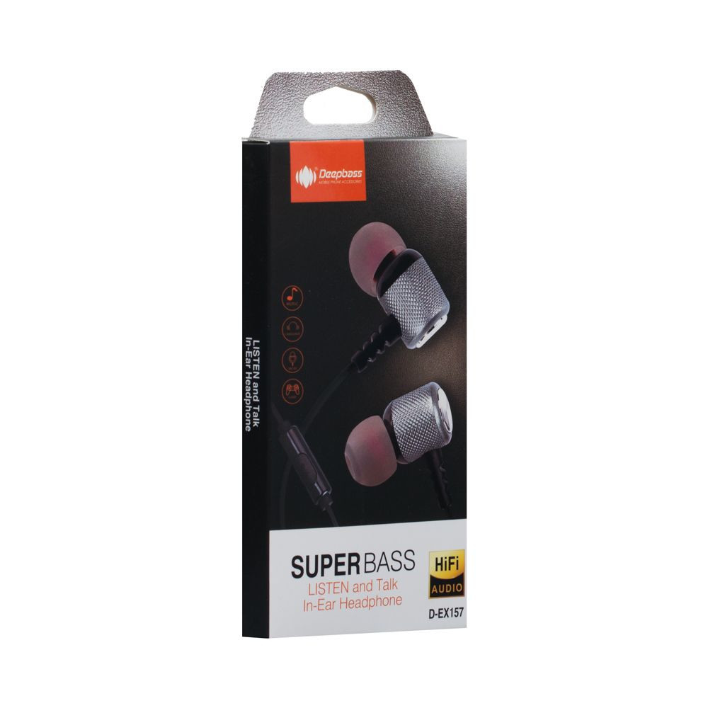 Гарнітура Deepbass D-EX-157 Gray - 2