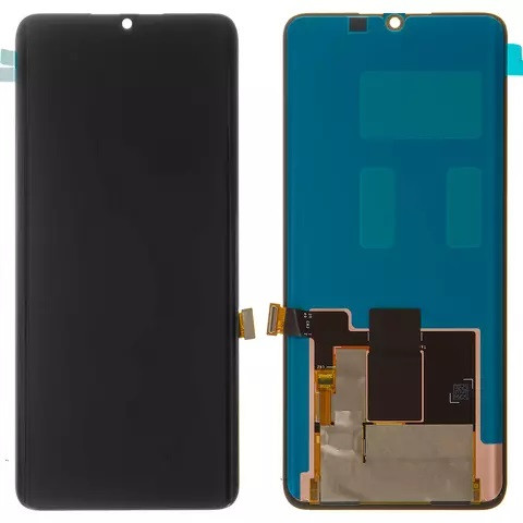 Дисплейний модуль для Xiaomi Mi Note 10, Mi Note 10 Lite, Mi Note 10 Pro, Original PRC, Black - 1