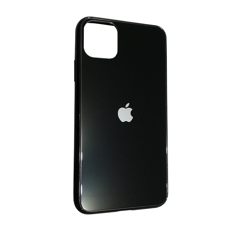 Чохол Glass Case для Apple iPhone 11 Pro Max Black - 1