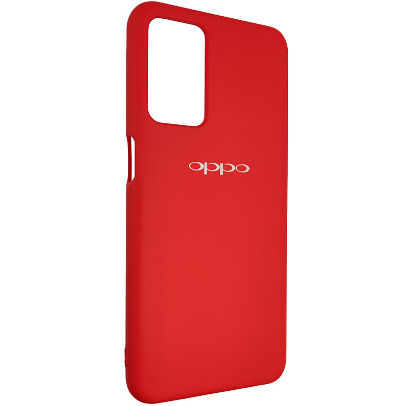 Чохол Silicone Case for Oppo A54 Red (14) - 2