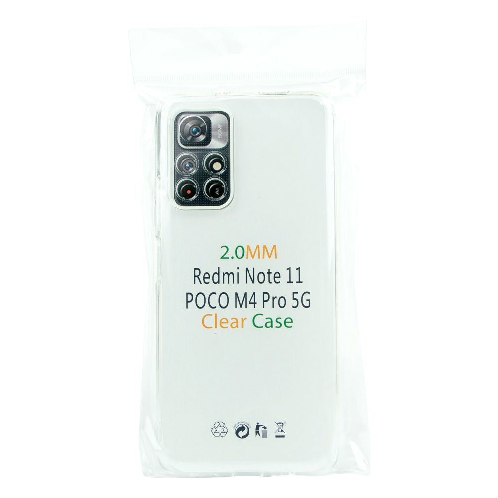 Чохол Virgin Silicone для Xiaomi Poco M4 Pro 5G Clear - 3