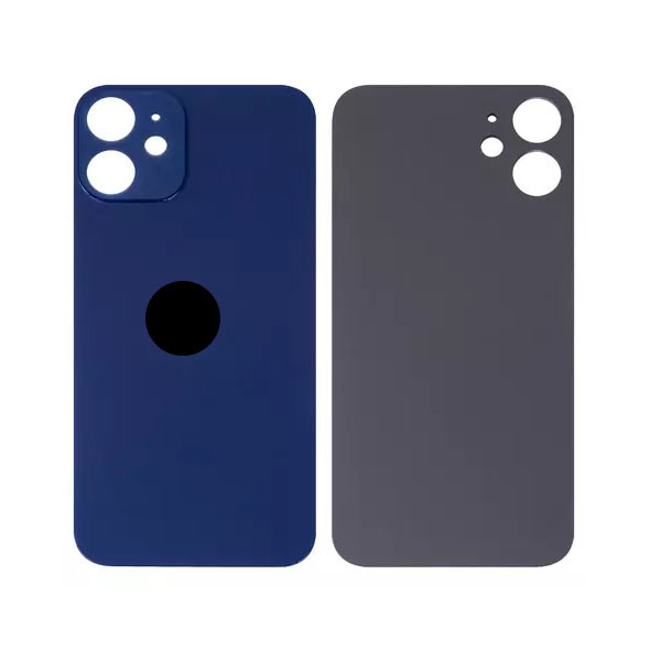 Задня кришка для iPhone 12 mini, Original PRC, Big Hole, Blue - 1