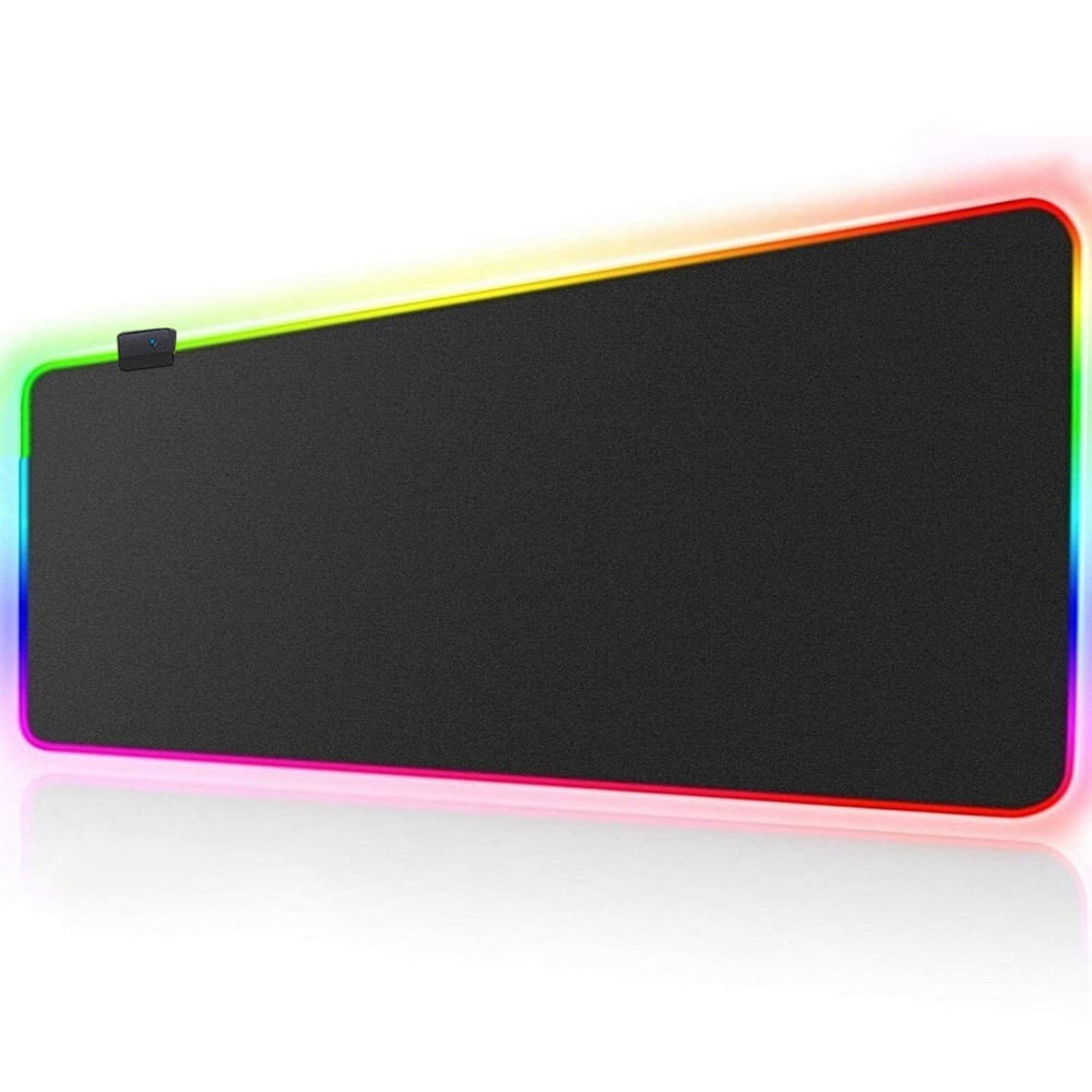 Килимок для миші Jedel MP-02, 800х300 mm, з RGB-підсвіткою, Black - 1
