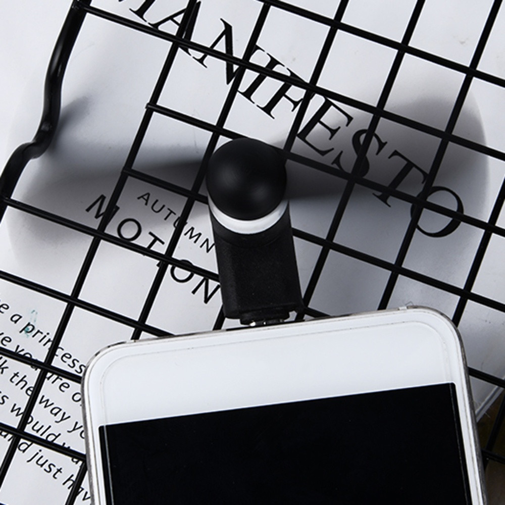 Мобільний вентилятор Type-C Black - 3