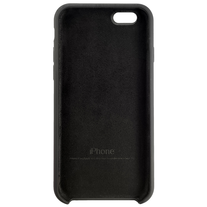 Чохол Copy Silicone Case iPhone 6 Black (18) - 3