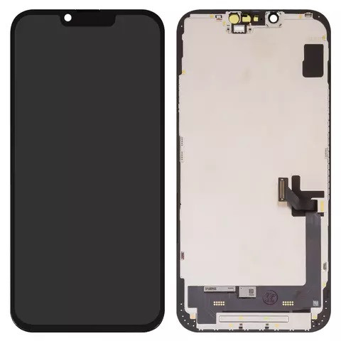 Дисплейний модуль для iPhone 14 Plus, Copy, TFT, ZY, LTPS HD+, Black - 1