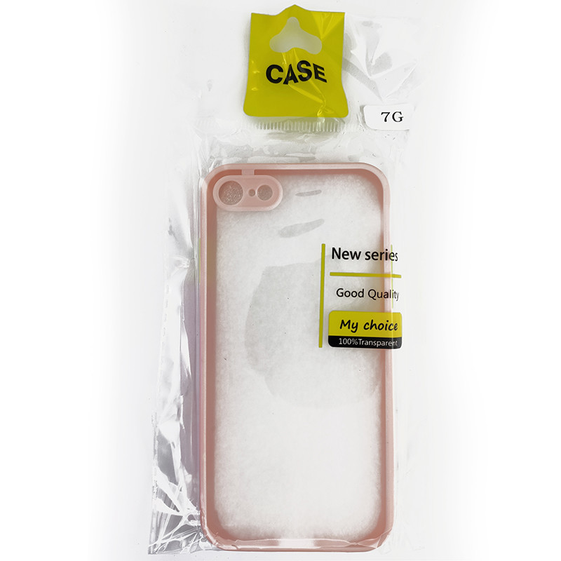 Чохол Totu Camera Protection для Apple iPhone 7/8/SE Pink - 4