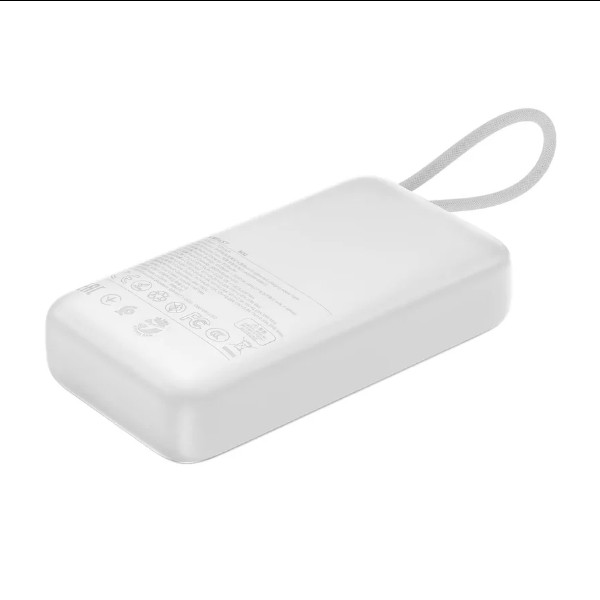 Універсальна мобільна батарея Acefast M32, 35W, Cable Type-C, 10000mAh, Silver - 3