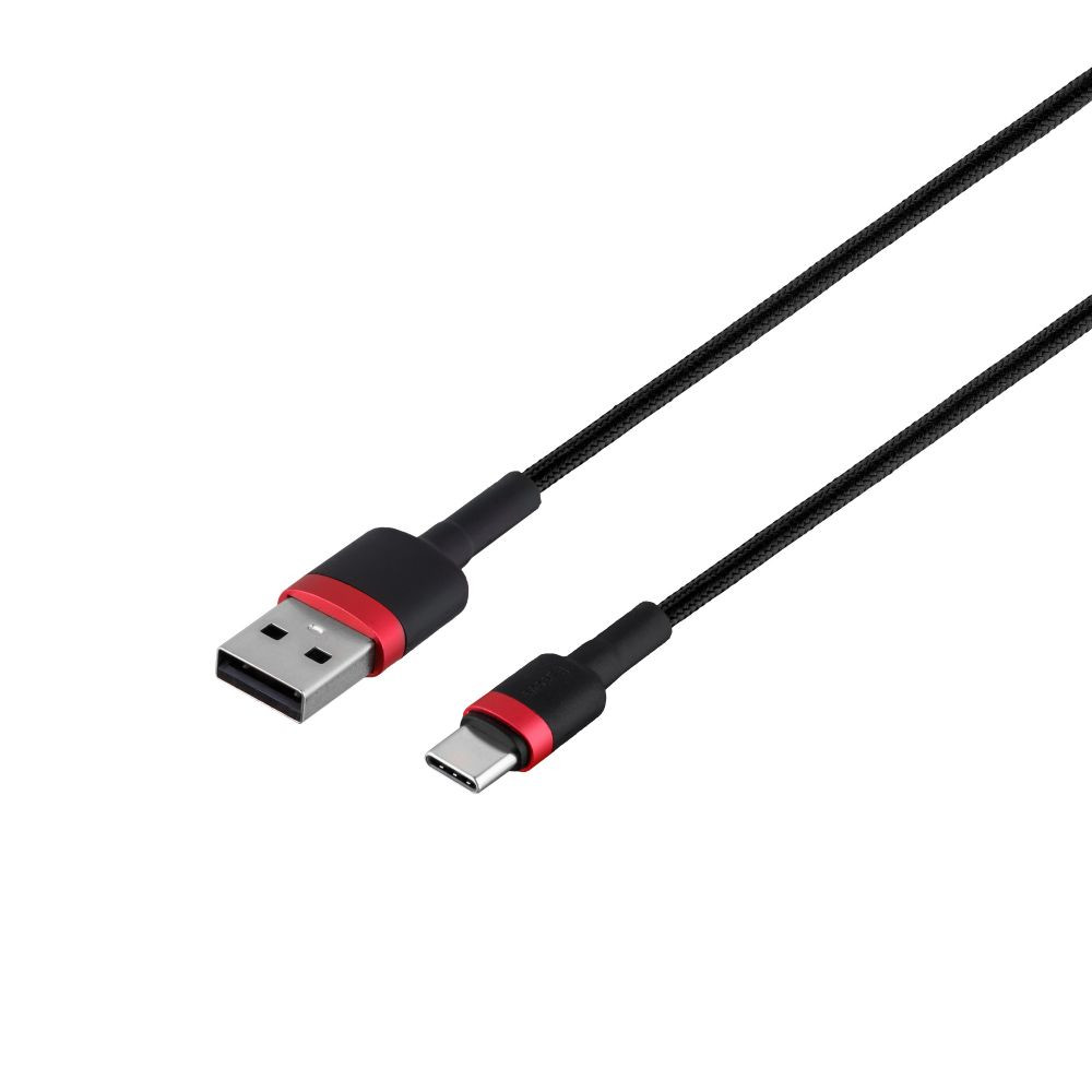 Кабель Baseus USB to Type-C 2A 2m CATKLF-C Red-Black - 2