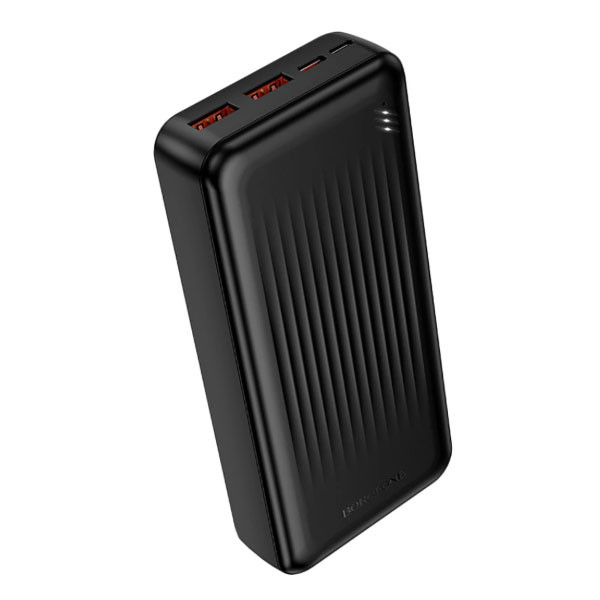 Універсальна мобільна батарея Borofone BJ80A Clever, 22.5W, PD20W, 20000mAh, Black - 1