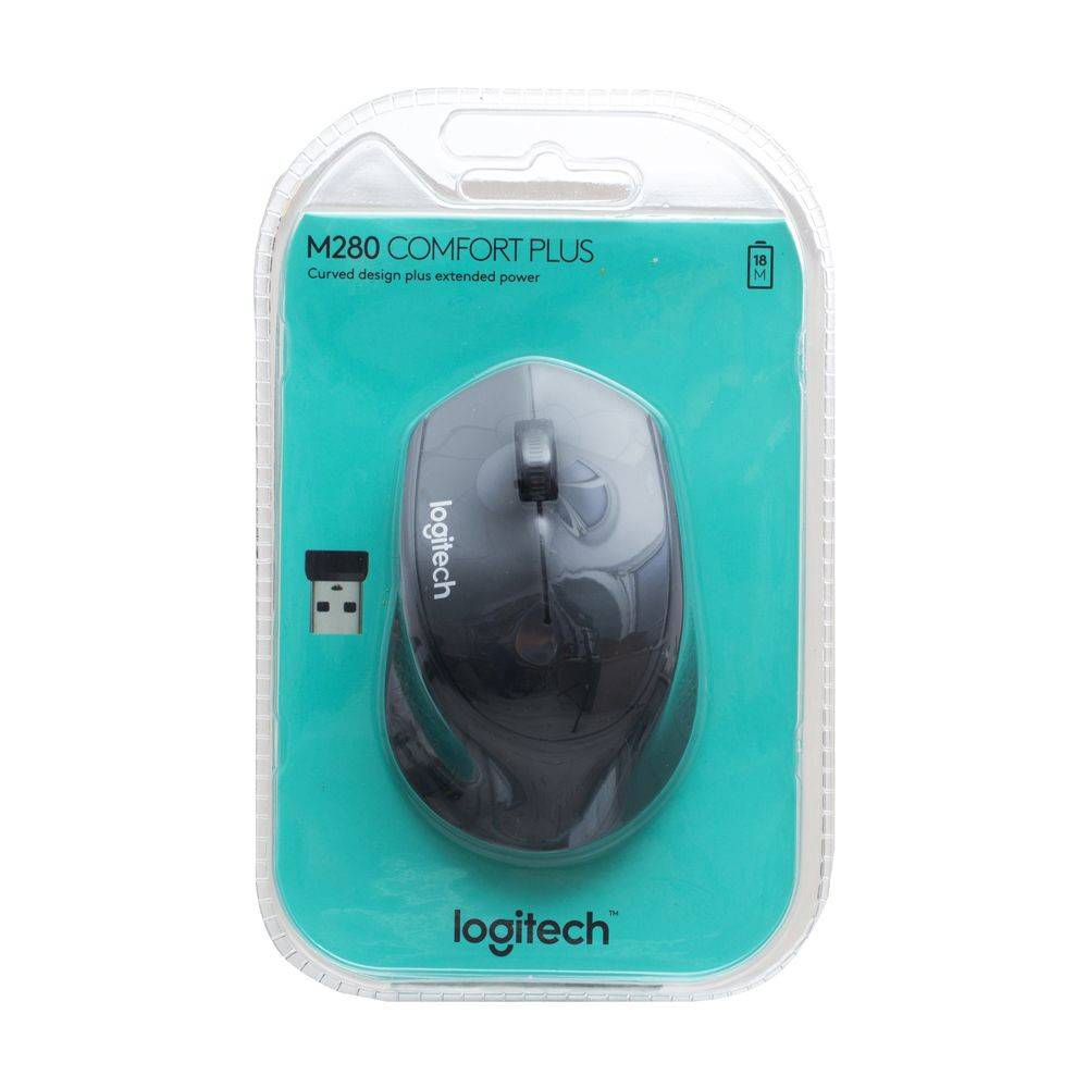 Безпровідна миша Logitech M280, High Copy, Black - 6