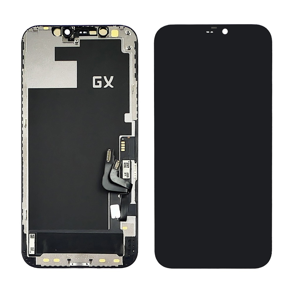 Дисплейний модуль KIT для Apple iPhone 12/12 Pro, GX OLED, Black - 1