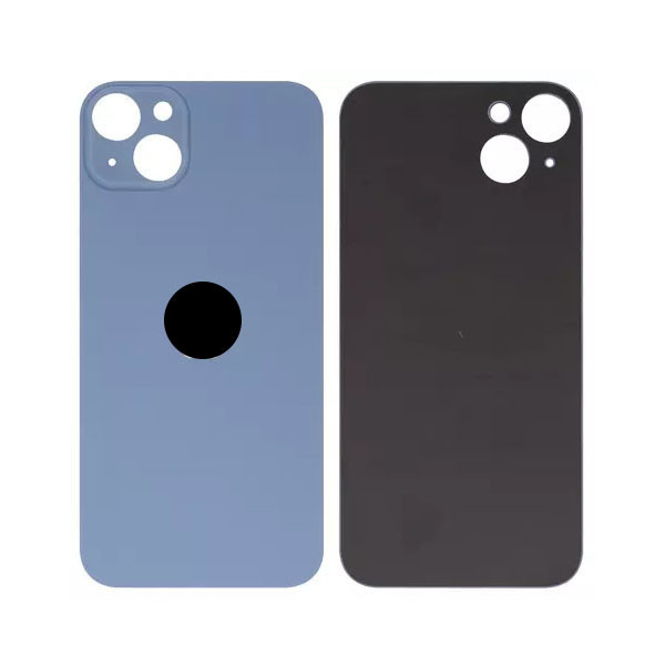 Задня кришка для iPhone 14 Plus, Big Hole, Blue - 1