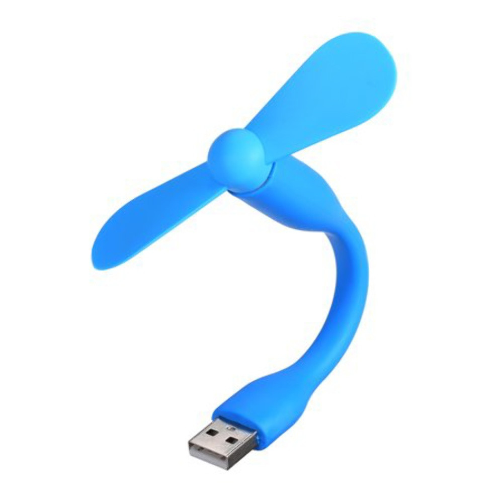 Мобільний вентилятор USB Blue - 1