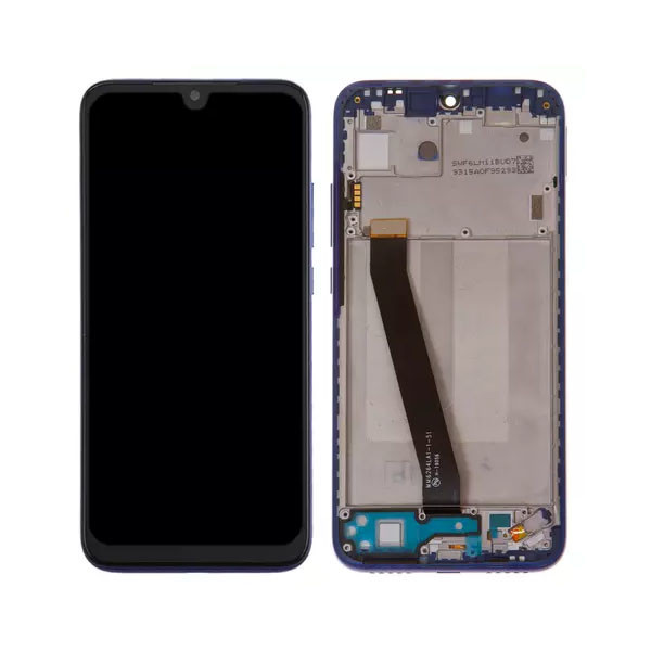 Дисплейний модуль для Xiaomi Redmi 7, з рамкою, High Copy, Blue - 1