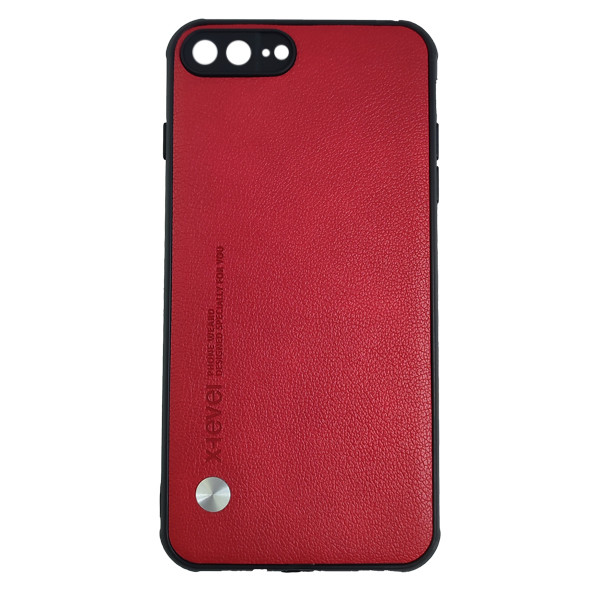 Чохол X-Level Leather Series Case iPhone 7/8 Plus Red - 1