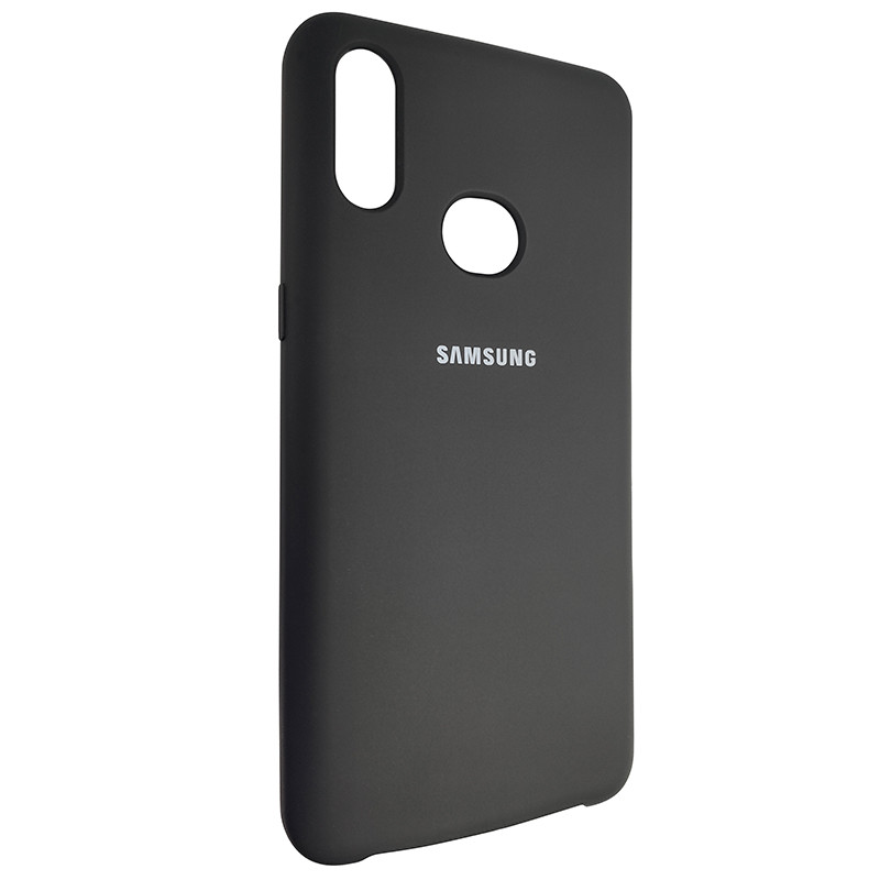 Чохол Silicone Case for Samsung A10s Black (18) - 2