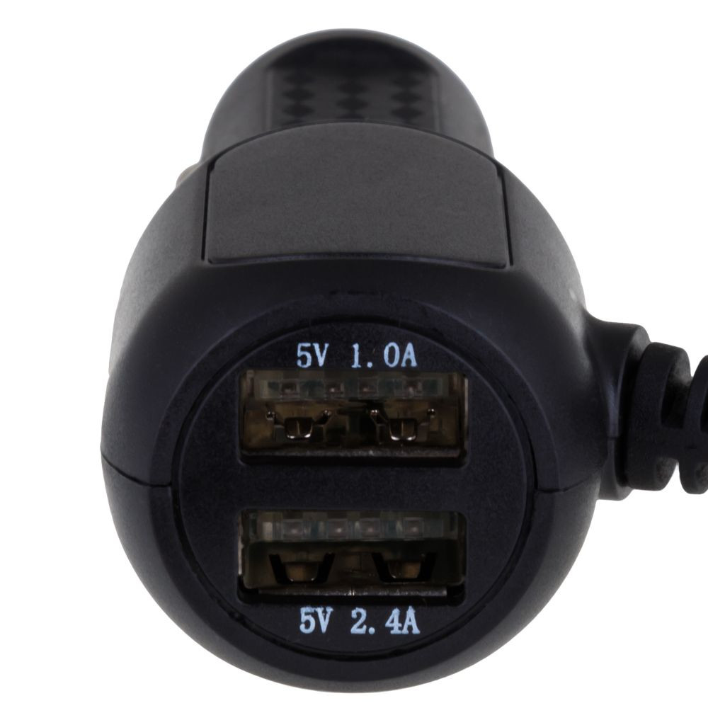 Автомобільний Зарядний Пристрій Type-C USB 3400 mAh 3.5m Black - 5