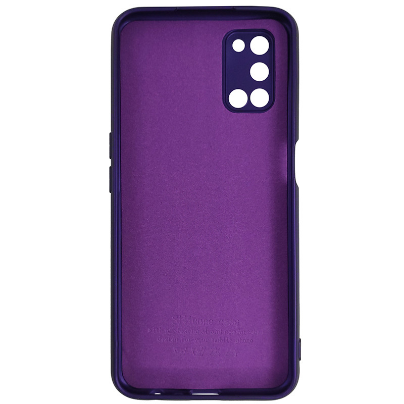 Чохол Silicone Case for Oppo A52\A72 Purple (30) - 3