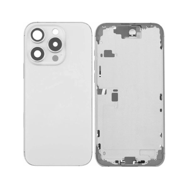 Корпус для iPhone 16 Pro, Original PRC, EU Version, White Titanium - 1