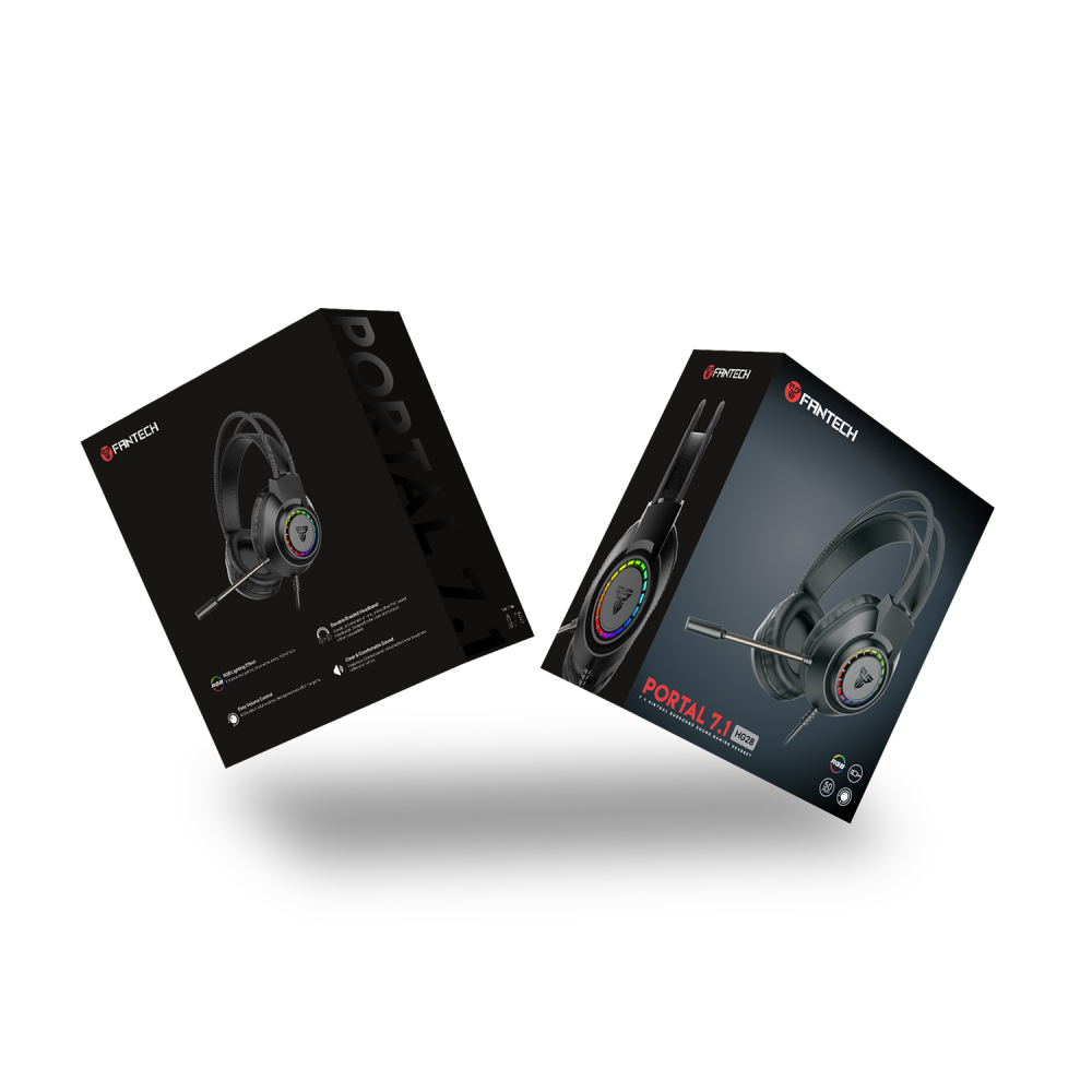 Гарнітура Fantech HG28 Portal, 2m, Black - 4