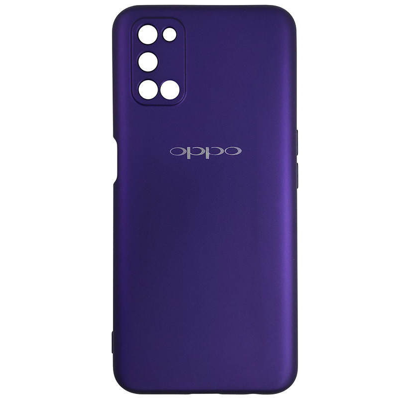 Чохол Silicone Case for Oppo A52\A72 Purple (30) - 1
