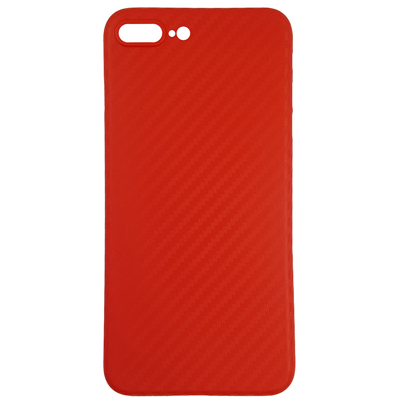 Чохол Anyland Carbon Ultra thin для Apple iPhone 7/8 Plus Red - 3