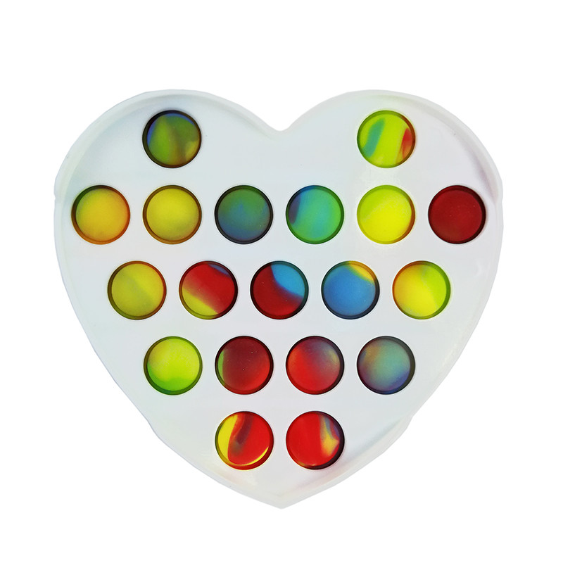 Іграшка антистрес Pop It Тверде Серце - 1