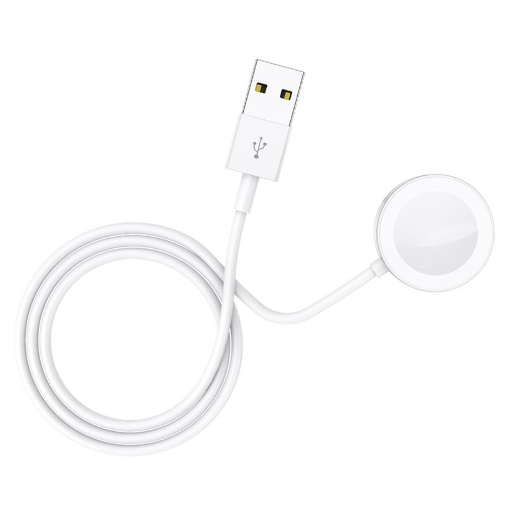 Безпровідний Зарядний Пристрій Borofone BQ13 для Apple Watch, USB-A White - 5