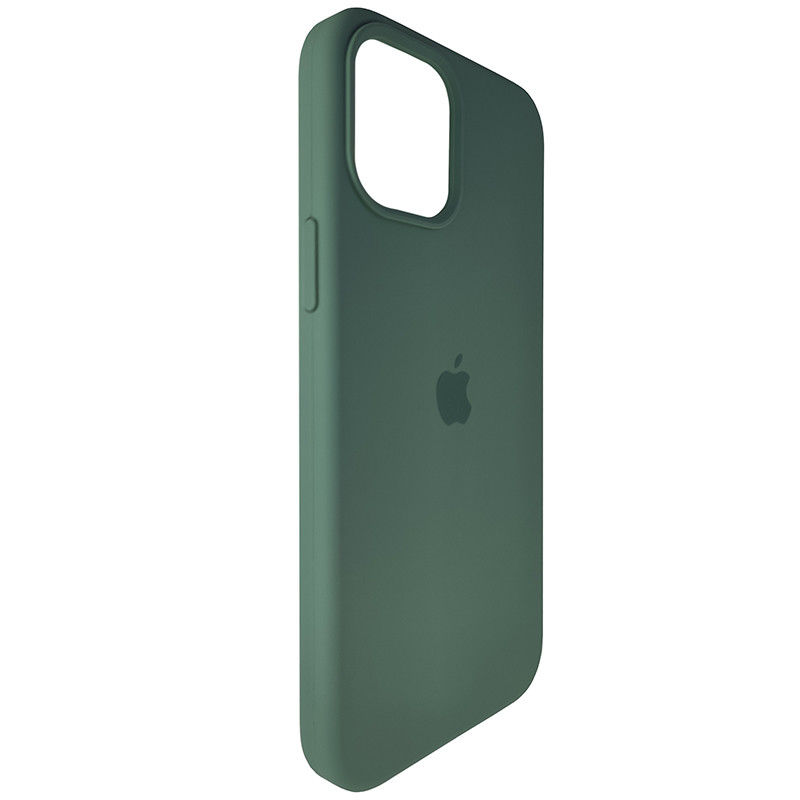 Чохол Copy Silicone Case iPhone 12 Pro Max Wood Green (58) - 3