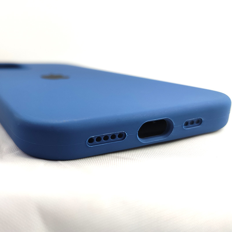 Чохол Copy Silicone Case iPhone 12/12 Pro Cobalt Blue (20) - 4