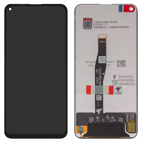 Дисплейний модуль для Huawei Honor 20, FLYCDI, Black - 1