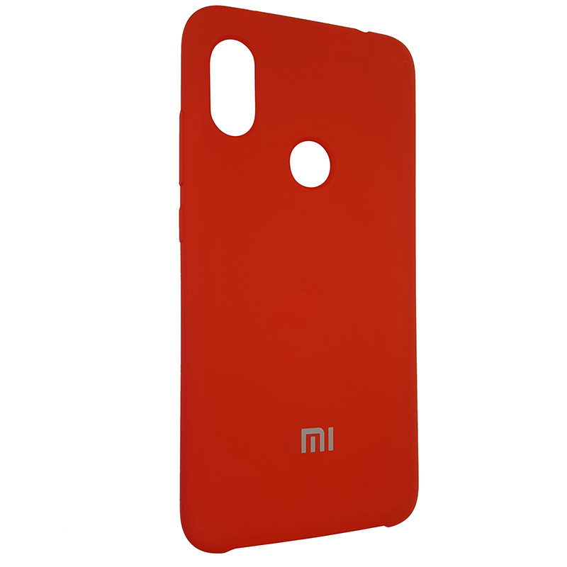 Чохол Silicone Case for Xiaomi Redmi Note 6 Red (14) - 2