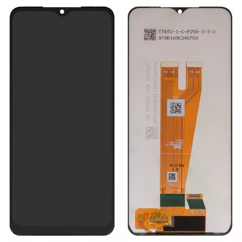Дисплейний модуль для Samsung A045 Galaxy A04, Service Pack, Black - 1